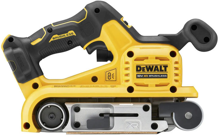 Стрічкова шліфувальна машина DeWalt DCW220NT без акумулятора та зарядного пристрою (5035048793848) - зображення 3