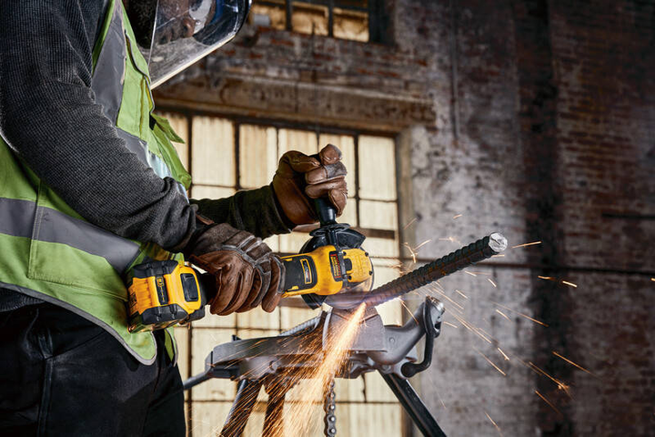 Шліфмашина кутова акумуляторна безщіткова DeWalt DCG416VSN без акумулятора та зарядного пристрою (5035048791493) - зображення 6