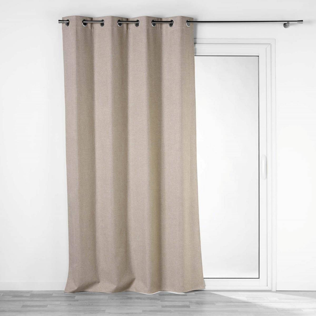 Светонепроницаемая штора Douceur d'intérieur Chambray на люверсах ...