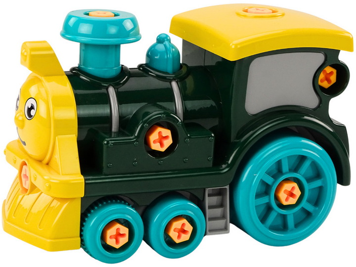 Поїзд для складання LEAN Toys Зелений (5905991018810) - зображення 4
