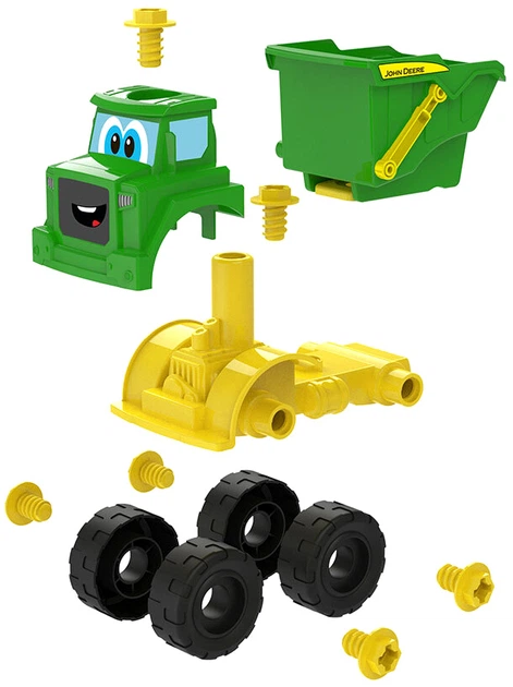Wywrotka do skręcania Tomy John Deere Build-A-Buddy z akcesoriami (0036881475149) - obraz 3