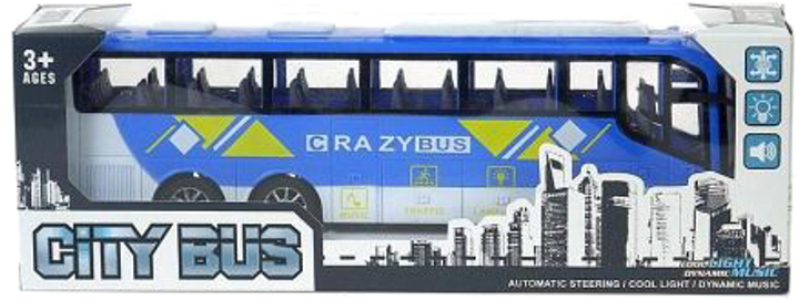 Autobus Adar ze światłem i dźwiękiem 1:24 (5901271579620) - obraz 1