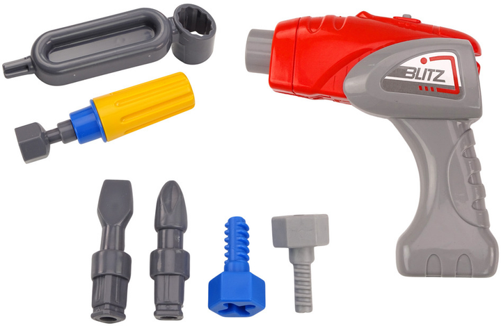 Wywrotka do skręcania LEAN Toys DIY Bajkowa Niebieska (5905991018865) - obraz 5