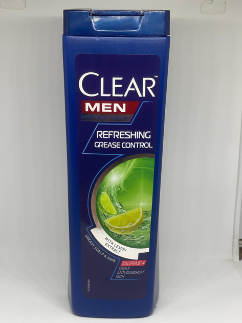 Шампунь Clear против перхоти для мужчин Refreshing Crease Control 400мл ...