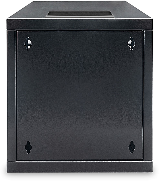 Шафа підвісна серверна Digitus Wall Mounting Cabinet 10" 6U 312x300 RAL 9005 (DN-10-06U-B) - зображення 4