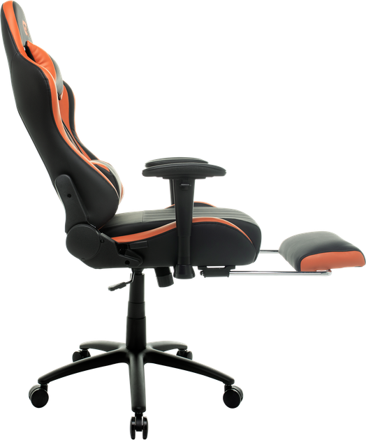 Геймерское кресло GT RACER X-2534-F BLACK/ORANGE - изображение 8