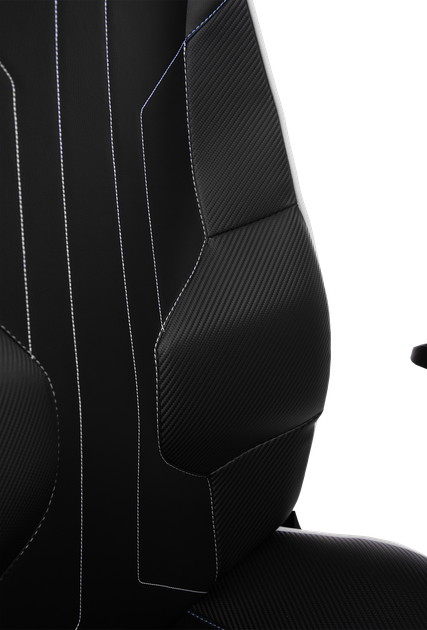 Геймерське крісло GT Racer X-8007 Black/White - Фото 6 Геймерське крісло GT Racer X-8007 Black/White - зображення 6