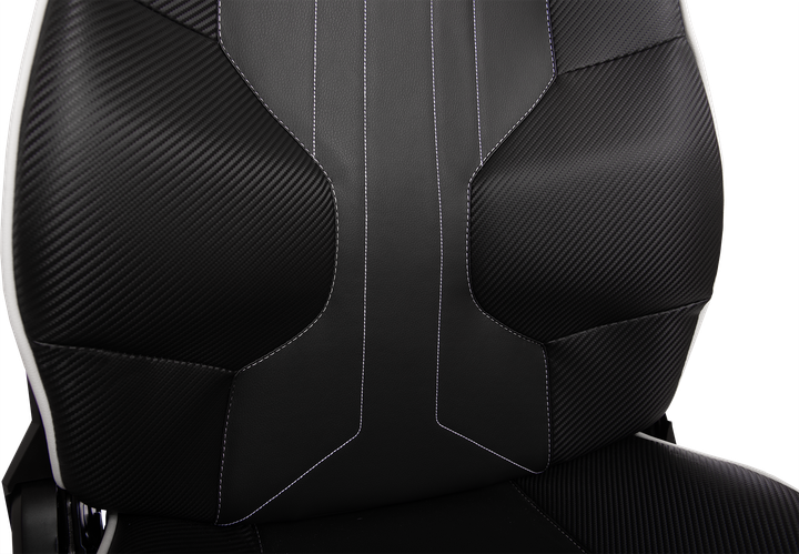 Геймерське крісло GT Racer X-8007 Black/White - Фото 7 Геймерське крісло GT Racer X-8007 Black/White - зображення 7