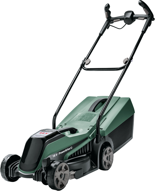Аккумуляторная газонокосилка Bosch CityMower 18V-32-300 + 1 x аккумулятор PBA 18V 4.0 Ah + Ящик для травы 31 л + Зарядное устройство AL 1830 CV (06008B9A07) - изображение 2