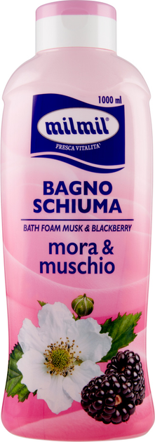 Акція на Гель-піна для ванни та душу ?MilMil Мускус та ожина 1 л (8004120020711/8004120020346) від Rozetka