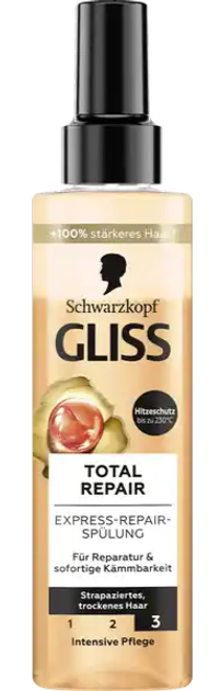 Бальзам для волосся Schwarzkopf Gliss Kur Total Repair спрей 200 мл (4015100813470) - зображення 1