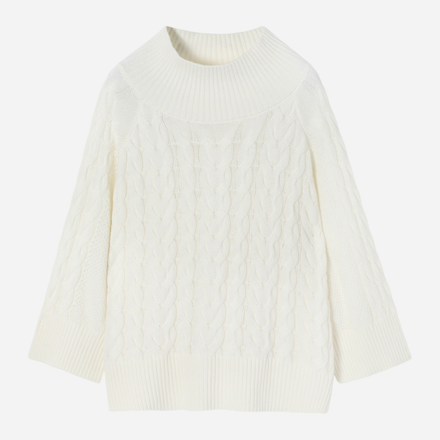 Sweter z golfem damski Tatuum Willa T2422.089B-105 L Biały (5900142375590) - obraz 4