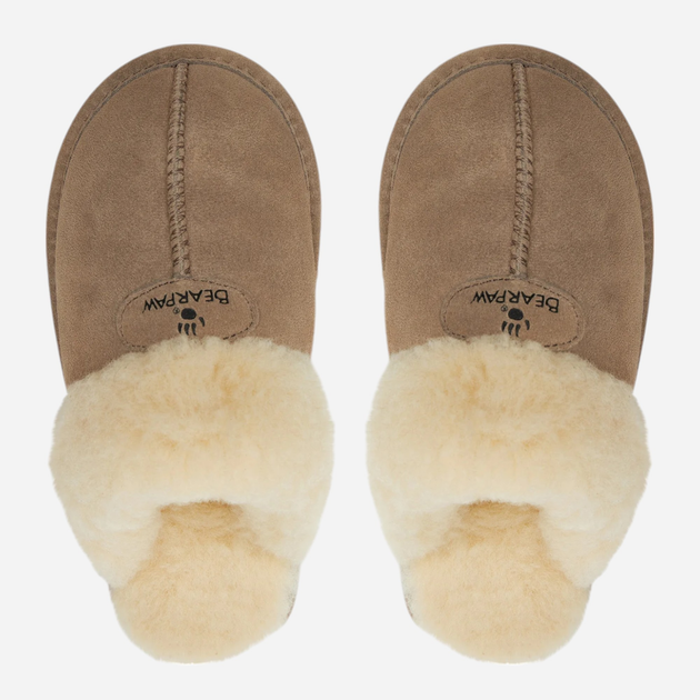 Kapcie damskie ciepłe Bearpaw Loki Ii 671W-500 41 (8UK/10US) 27 cm Szare (889918964358) - obraz 4