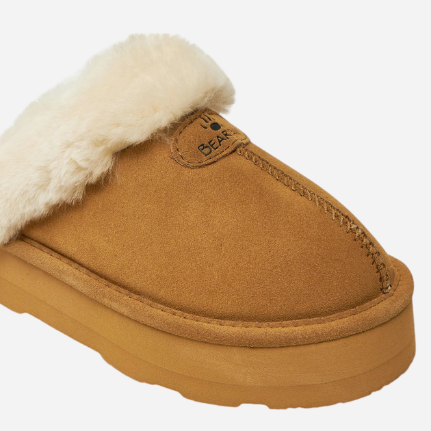 Жіночі сабо утеплені Bearpaw Retro Loki 2487W-245 40 (7UK/9US) 26 см Світло-коричневі (889918912243) - зображення 6
