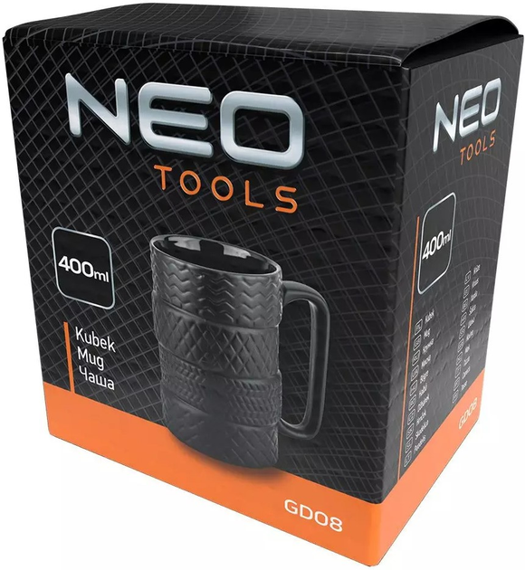 Kubek turystyczny NEO Tools 400 ml GD08 (5907558458831) - obraz 4