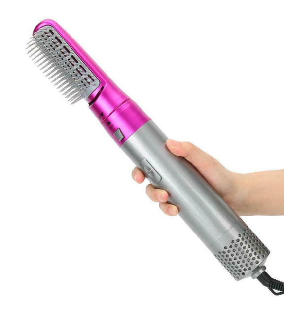 Стайлер 5в1 HAIR BRUSH Styler мультистайлер Фен-щетка-браш для укладки волос и придания объема - изображение 9