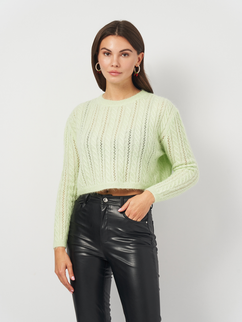 Светр жіночий Zara 9598/189 S Зелений від Rozetka на платформі USKIDKA Акція на Светр жіночий Zara 9598/189 S Зелений від Rozetka