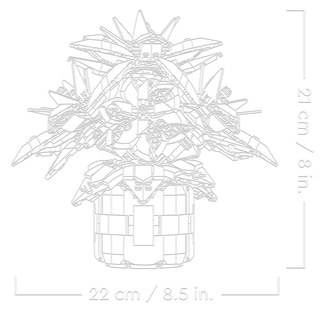 Zestaw klocków LEGO Icons Gwiazda Betlejemska 608 elementow (10370) - obraz 9