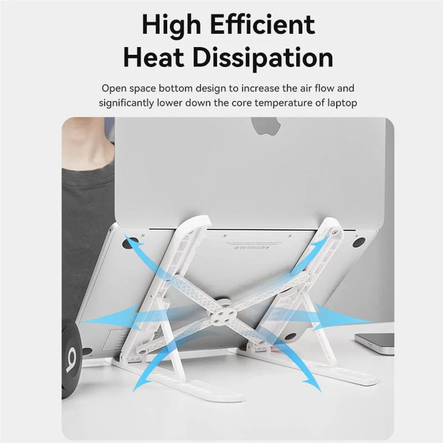 Підставка для ноутбука Vention Laptop Stand White (KDNW0) - изображение 4