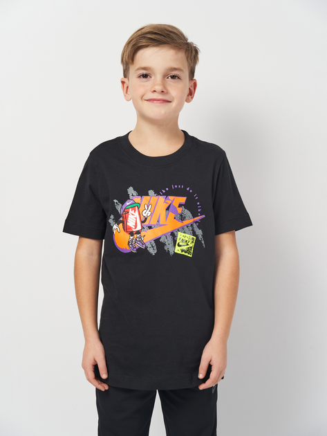 Подростковая футболка Nike K Nsw Tee Boxy 1 Futura FZ5166-010 137-147 ...