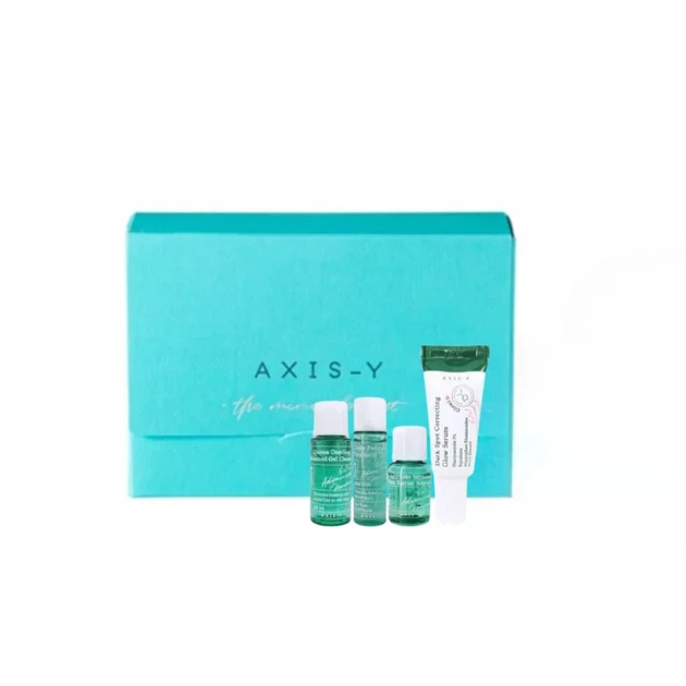 Набір заспокійливих мініатюр для обличчя AXIS-Y The Mini Glow Set 4 засоби - зображення 7