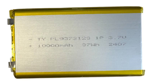 Акумулятор літієво-полімерний, PL9373129 10000 mAh, 3.7v - Фото 1 Акумулятор літієво-полімерний, PL9373129 10000 mAh, 3.7v - зображення 1
