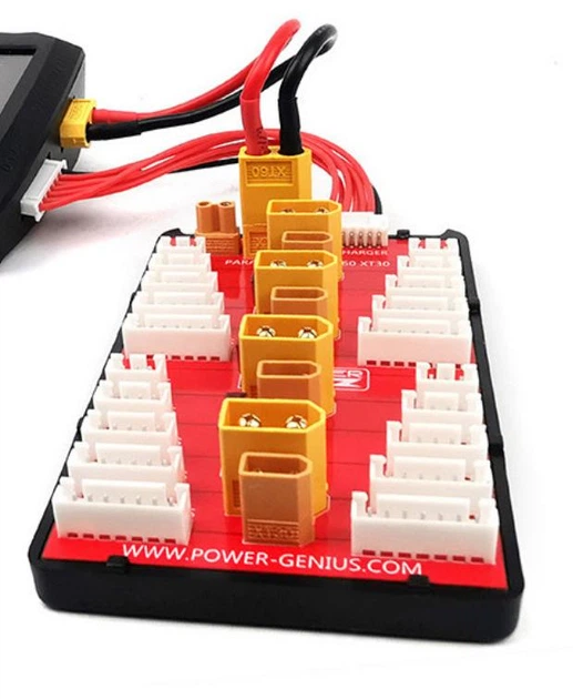 Плата паралельної зарядки Power Genius 2 в 1 XT30/XT60 2-6S Lipo