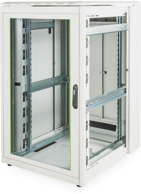 Szafa serwerowa DIGITUS Unique Series 19" 26U 800x1000 Grey (DN-19 26U-8/10-1) - obraz 3