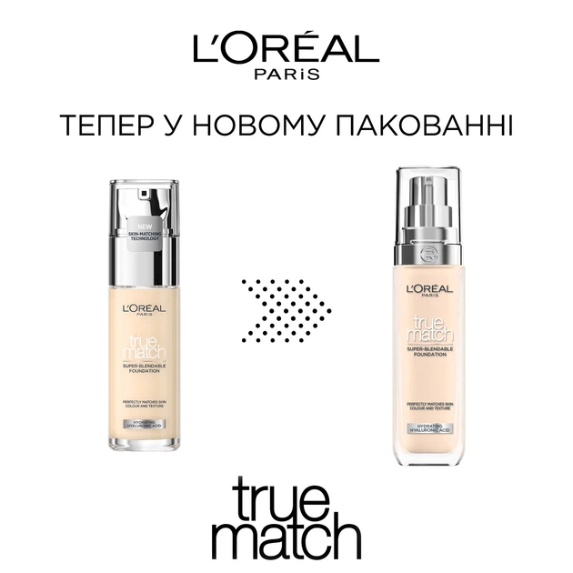 Легкий тональный крем для лица L'Oreal Paris True Match Super