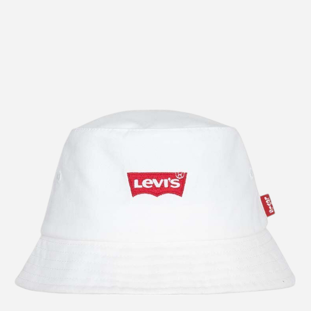 Kapelusz przeciwsłoneczny dziecięcy dla chłopca Levis 9A8614-W3Y-LQ One Size Biały (3666643083663) - obraz 1