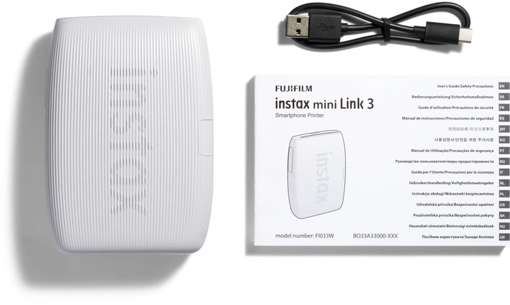 Фотопринтер Fujifilm Instax Mini LINK3 C WHITE EX D White Clay (16832077) - зображення 12