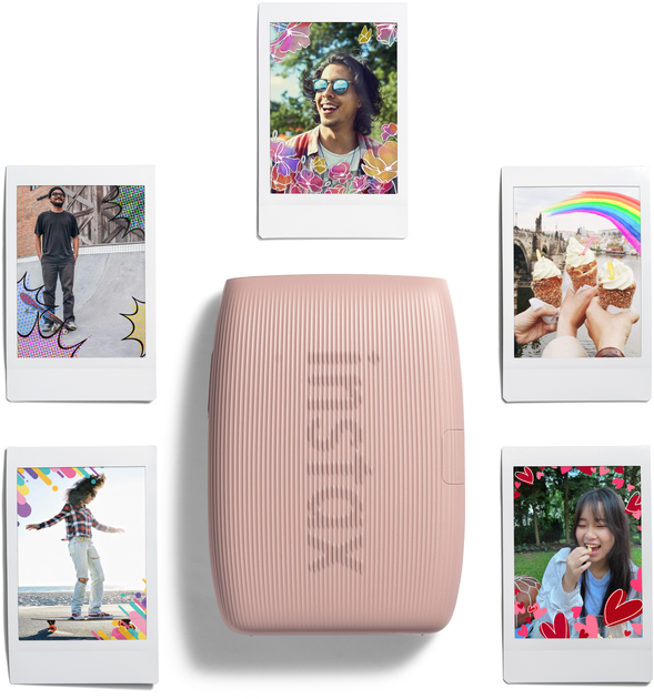 Фотопринтер Fujifilm Instax Mini LINK3 R PINK EX D Рожева троянда (16832118) - зображення 12