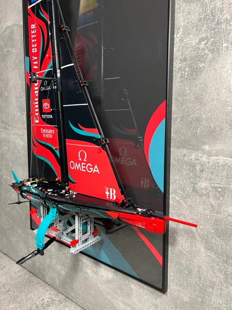 Арт Держатель Рамка на Стену 80x50 см. для Фирменного Конструктора