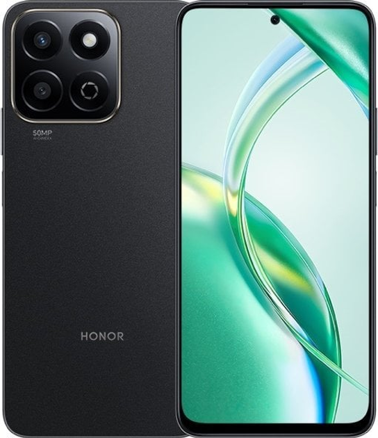 Smartfon Honor 200 Smart 4/256GB Midnight Black (5109BJQG) - obraz 1