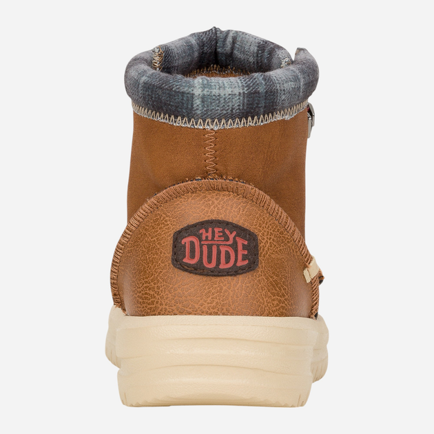 Підліткові черевики для хлопчика Hey Dude Bradley 42139-21N 35 Світло-коричневі (197830545181) - зображення 6