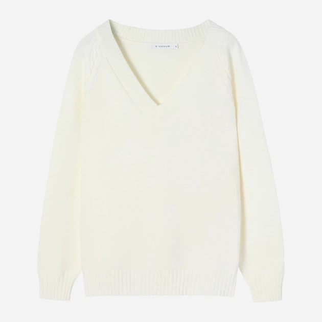 Pulower damski Tatuum Jaylin T2434.094-105 L Biały (5900142370816) - obraz 4