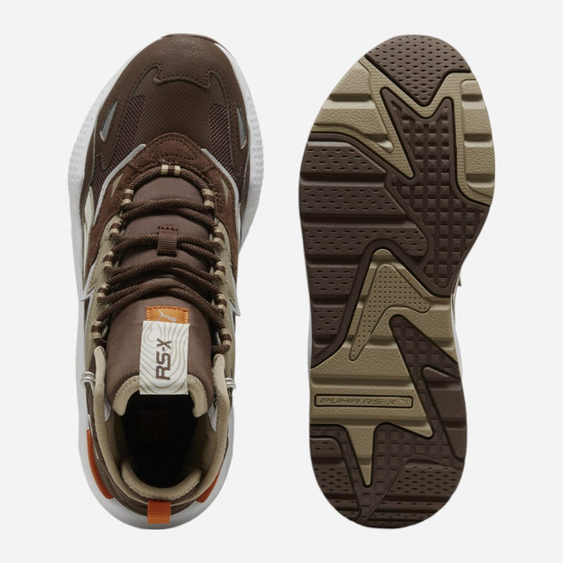 Чоловічі черевики Puma RS-X Hi 39271808 44 (9.5UK) Коричневі (4067979365949) - зображення 4
