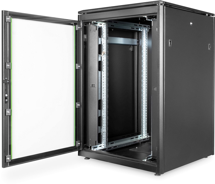Szafa serwerowa DIGITUS Unique Series 19" 22U 800x800 Black (DN-19 22U-8/8-B-1) - obraz 3