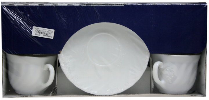 Набір Luminarc Trianon чашки з блюдцями 4х280 мл (026102519486) - зображення 3