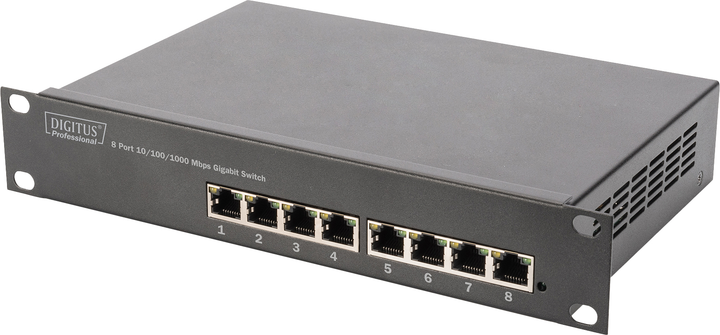 Шафа підвісна серверна Digitus DN-10-SET-1 312x300 RAL 7035 - зображення 3