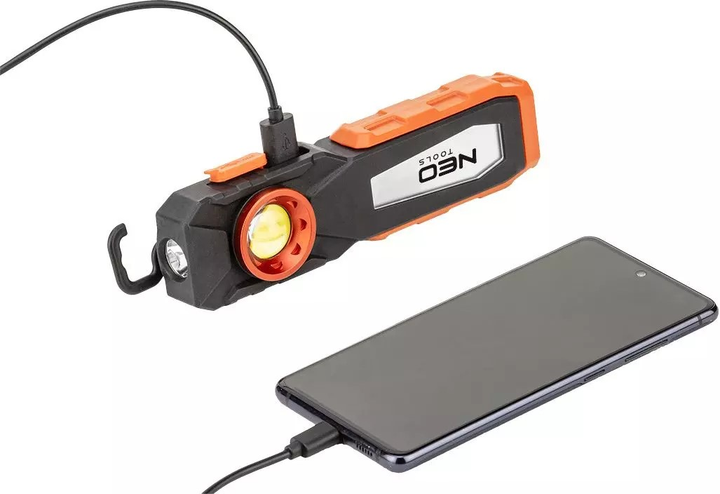 Latarka warsztatowa NEO Tools 500 lm COB LED 99-072 (5907558464962) - obraz 8