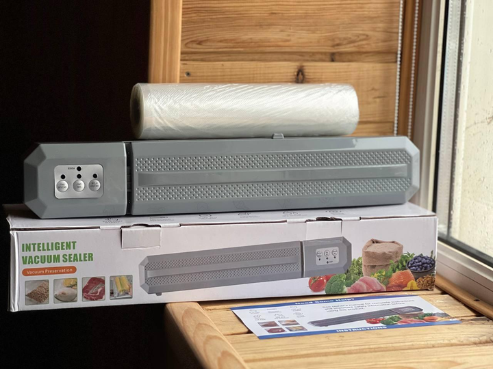 Бытовой вакууматор пищевых продуктов AND Capper 120Вт автоматический вакуумный упаковщик VLS-792 - изображение 8