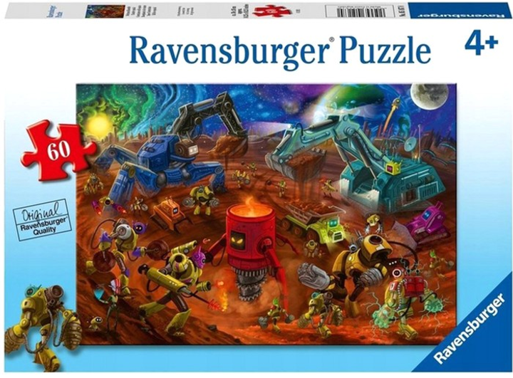 Пазли Ravensburger Космічні машини 60 елементів (4005556051670) - зображення 1