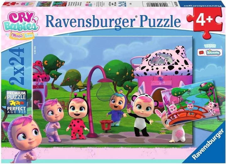 Пазли Ravensburger Cry Babies Magic Tears Преміум Пазли 2 в 1 48 елементів (4005556051038) - зображення 1