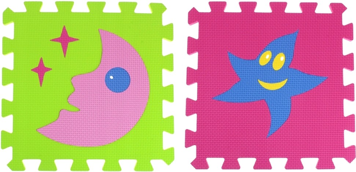 Пазли м'які підлогові Nobo Kids Форми кольору 64 елементи (5902963402202) - зображення 6