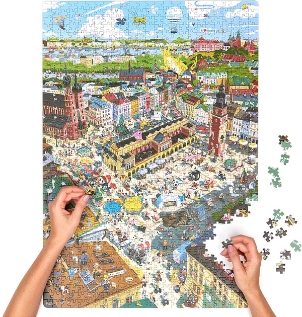 Puzzlove CzuCzu Miasto Kraków 1000 elementów (5902983492337) - obraz 4