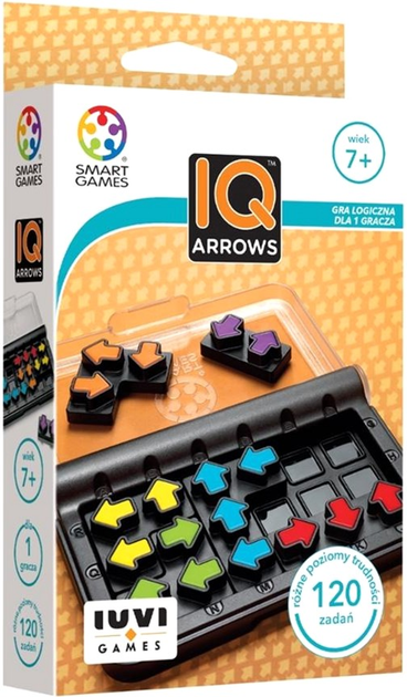 Łamigłówka IUVI Games Smart Games IQ Arrows (5907628970768) - obraz 2