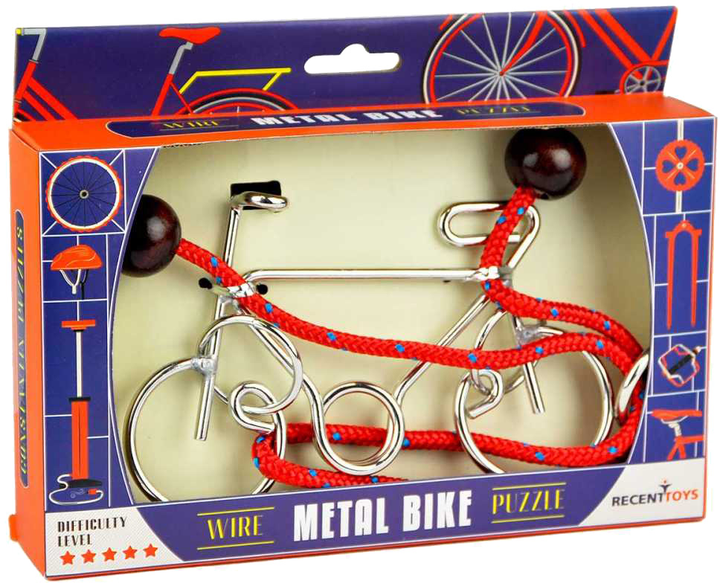 Łamigłówka Recent Toys Metal Bike (8717278850849) - obraz 1