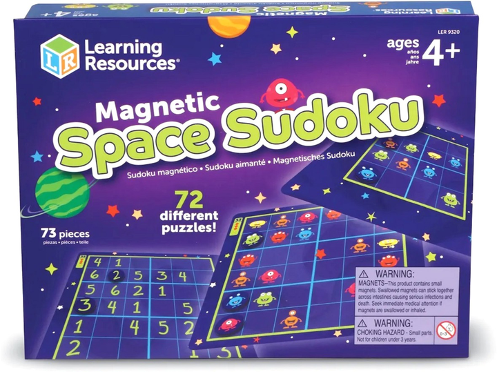 Łamigłówka Learning Resources Kosmiczne Magnetyczne Sudoku (0765023093209) - obraz 2