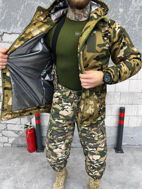 Зимовий бушлат із матеріалу з утеплювачем та підкладкою OMNI-HEAT Multicam XXL - зображення 1